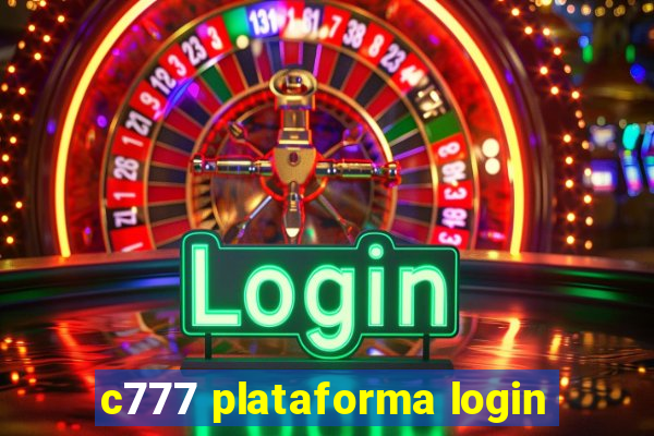 c777 plataforma login